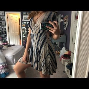 Tye dye wrap sundress